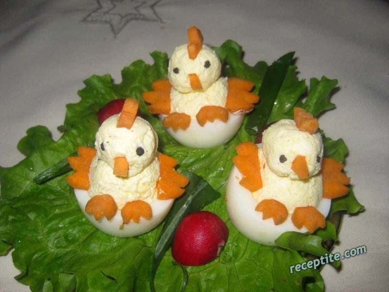 Снимки към Великденски пиленца
