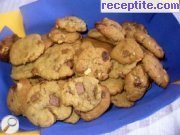 снимка 4 към рецепта Американски бисквити с шоколад Cookies - III вид