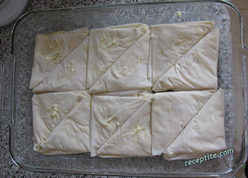 Снимки към Бързи триъгълни банички