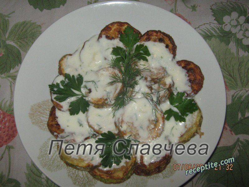 Снимки към Подлучени тиквички