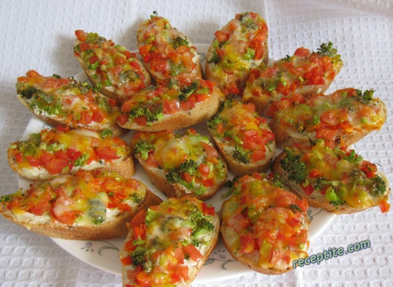 Снимки към Сандвичи Брускета