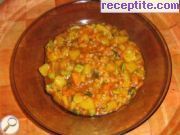 снимка 1 към рецепта Тиквички с ориз и картофи