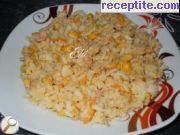 снимка 1 към рецепта Ориз със салам (Чао фан)