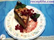 Кейк с френско грозде с целувчена глазура