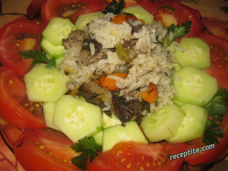 Снимки към Пилешки дробчета с ориз