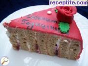 снимка 9 към рецепта Медено-захарно тесто за украса на торти