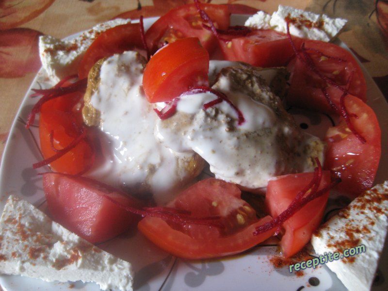 Снимки към Мариновано пилешко с кисело мляко