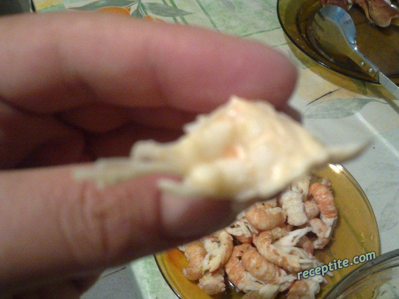 Снимки към Рак (речен) в сметаново чеснов сос