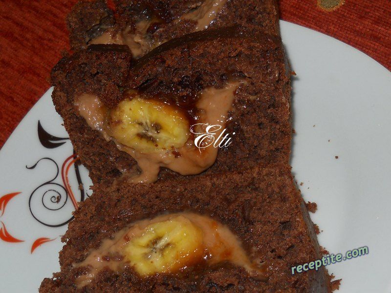 Снимки към Шоколадов кекс с банани