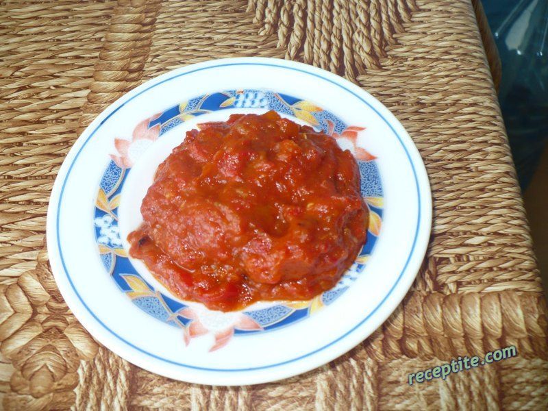 Снимки към Лютеница на фурна
