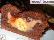 снимка 4 към рецепта Шоколадов кекс с банани