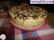 снимка 1 към рецепта Бисквитена торта с ароматен карамелен крем