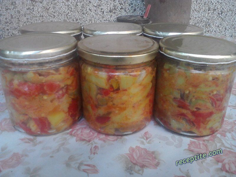 Снимки към Лятна манджа за зимата