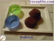 снимка 2 към рецепта Шоколадови кошнички с фин карамелов крем