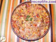 снимка 2 към рецепта Пиле с ориз по Испански