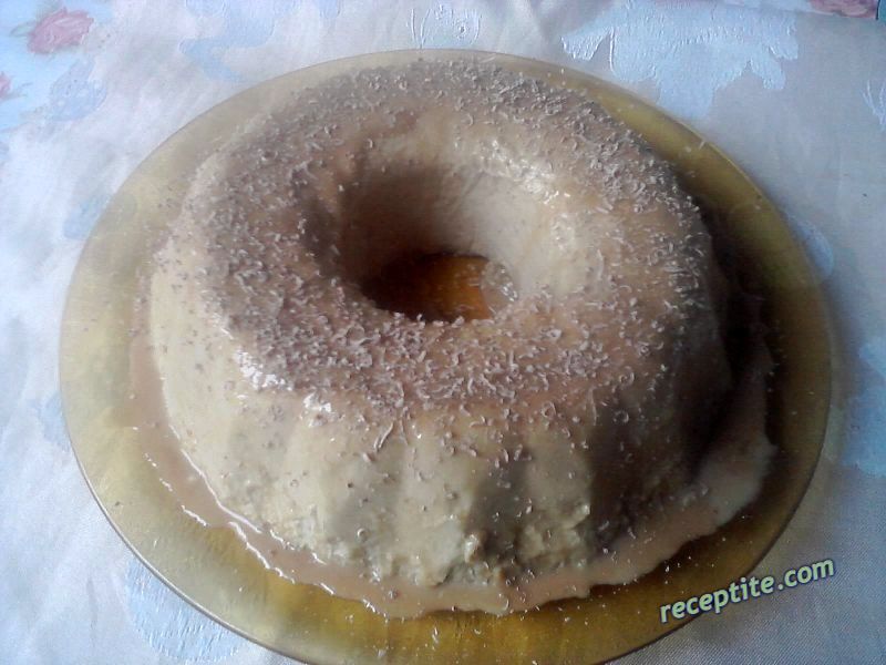 Снимки към Сметанов крем с карамел