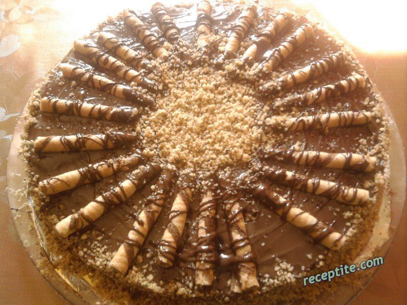 Снимки към Какаова торта без яйца