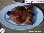 снимка 1 към рецепта Печено цяло пиле в халогенна фурна