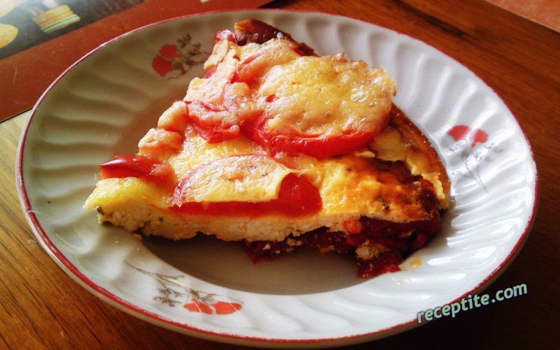 Снимки към Мусака от пиперки, сирене и яйца