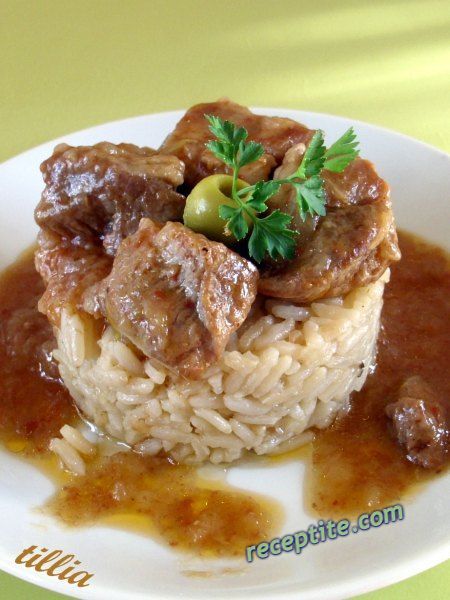 Снимки към Кебап от свинско месо с ориз