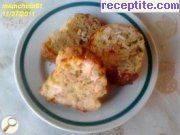 снимка 3 към рецепта Солен кекс с пилешко месо