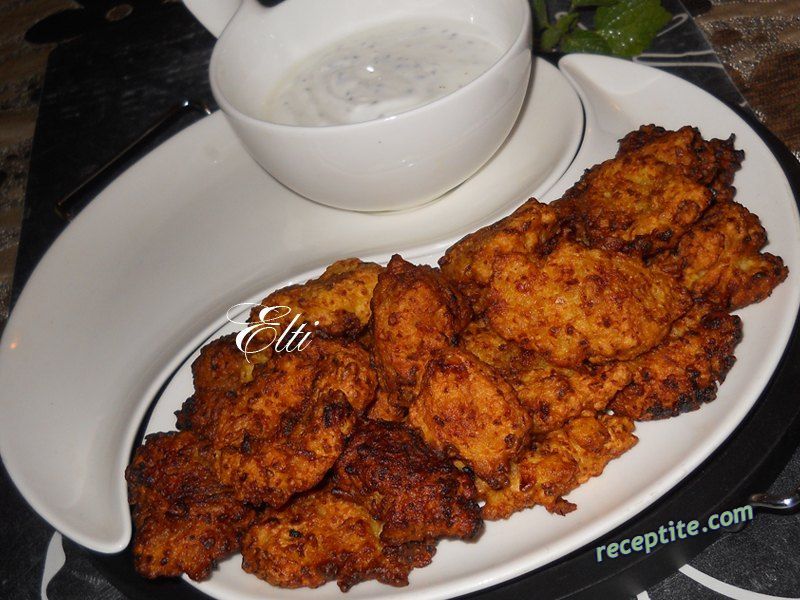 Снимки към Лучени бажи (Onion bhaji)