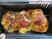 снимка 6 към рецепта Мариновани пилешки шишчета с бекон