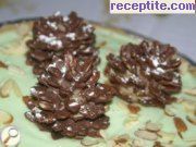 снимка 1 към рецепта Шоколадово-бадемови шишарки
