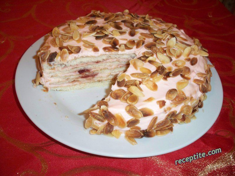 Снимки към Прасковки с крем