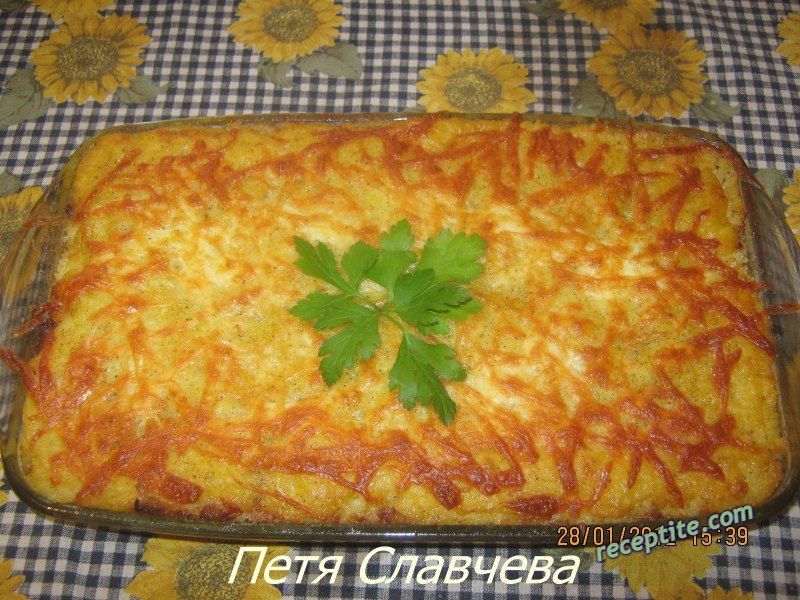 Снимки към Мусака от картофено пюре