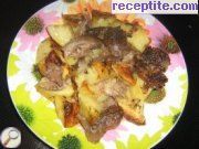 снимка 1 към рецепта Свински джоланчета с картофи на фурна