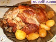 снимка 2 към рецепта Печен свински джолан