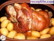 снимка 1 към рецепта Печен свински джолан