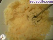 снимка 4 към рецепта Картофена запеканка с гъби, бекон и бял сос