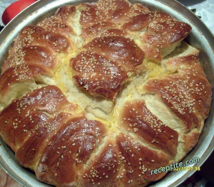Снимки към Питка с прясно мляко и мая