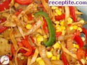 снимка 7 към рецепта Печени зеленчуци с китайски вкус