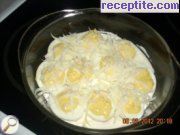 снимка 5 към рецепта Пълнени яйца на фурна