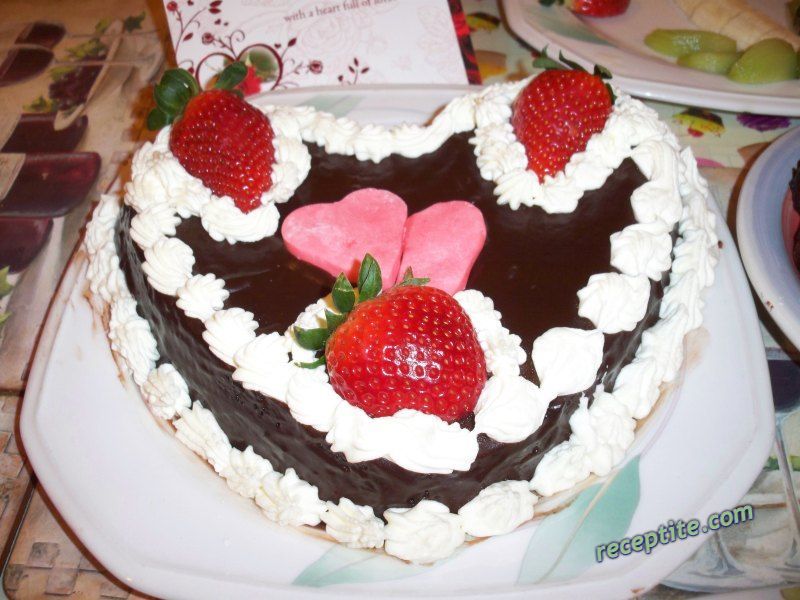 Снимки към Торта Св. Валентин - III вид