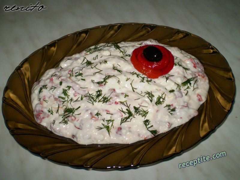 Снимки към Млечна салата *Зимен ден*