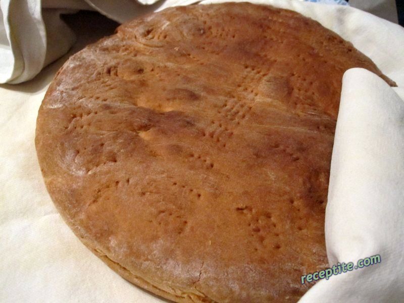 Снимки към Пита за Бъдни Вечер