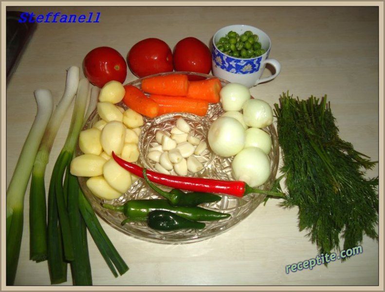 Снимки към Артишок със зеленчуци