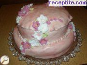 снимка 80 към рецепта Медено-захарно тесто за украса на торти