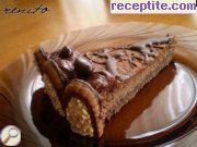 снимка 1 към рецепта Кейк с извара и шоколад