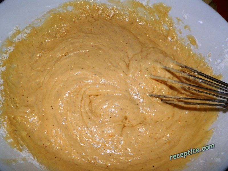 Снимки към Кекс с ябълки и ананас