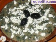снимка 7 към рецепта Копривена каша със сирене
