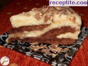 снимка 6 към рецепта Домашна торта с нишесте, орехи и шоколад