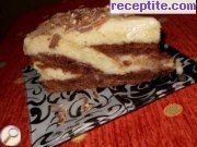 снимка 5 към рецепта Домашна торта с нишесте, орехи и шоколад