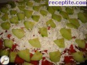 снимка 2 към рецепта Салата с макарони и маслинова паста