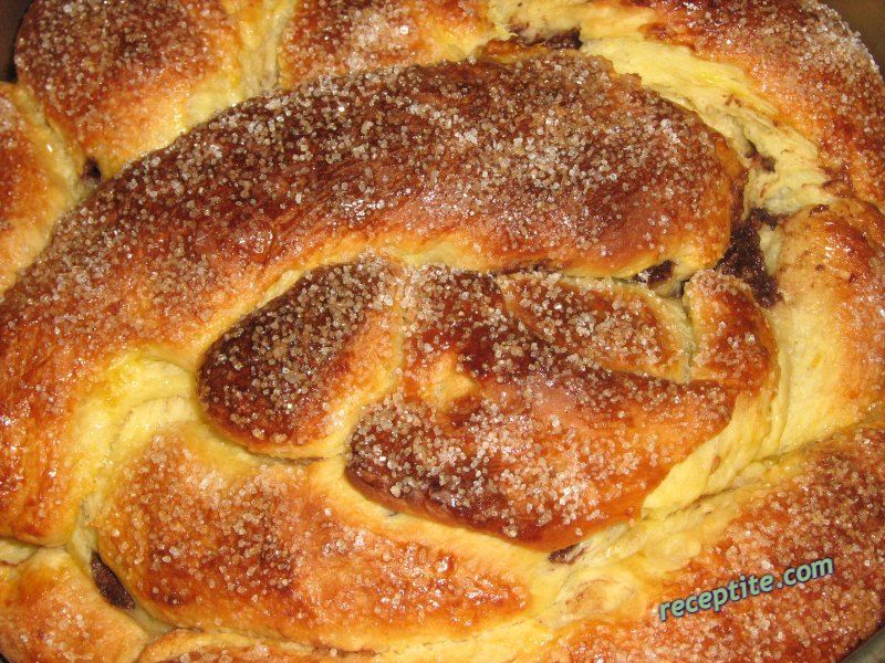 Снимки към Козунак-руло