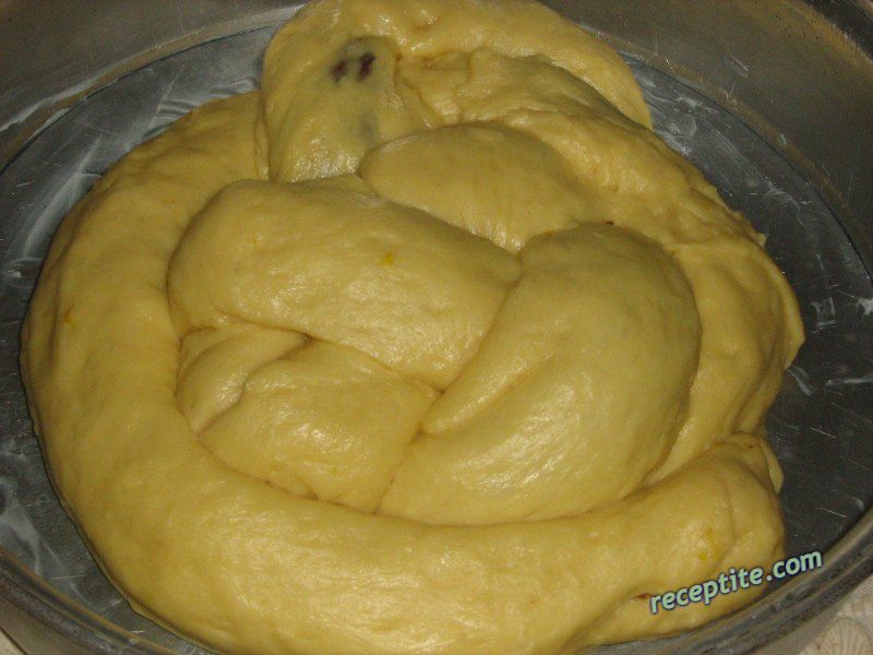 Снимки към Козунак-руло